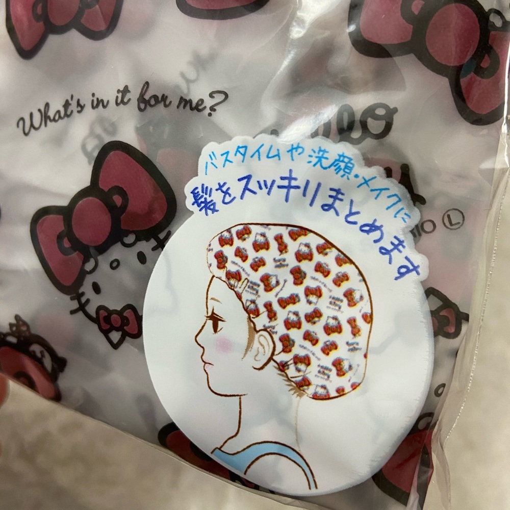 Hello Kitty Shower Cap - Picture 3 of 3